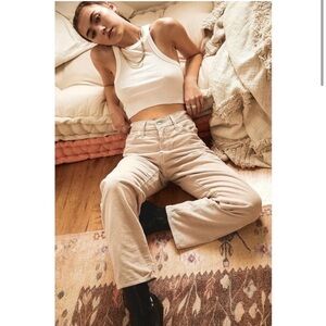 Levi’s 🍄‍🟫 Ribcage Straight Ankle Corduroy Pants Women’s Size 24